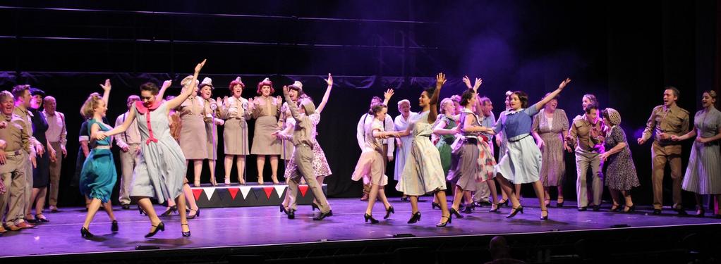 Photograph from Once Upon A Time At The Adelphi - lighting design by JimmiRichardson