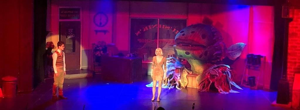 Photograph from Little Shop Of Horrors! - lighting design by HeleneSmithLx