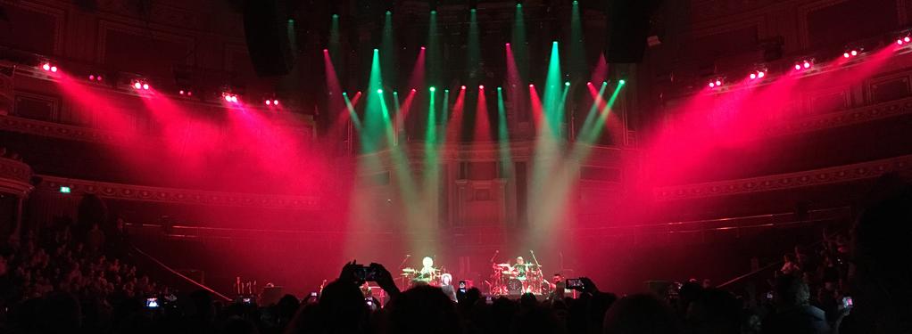 Photograph from Adam Ant Anthems - lighting design by Pete Watts