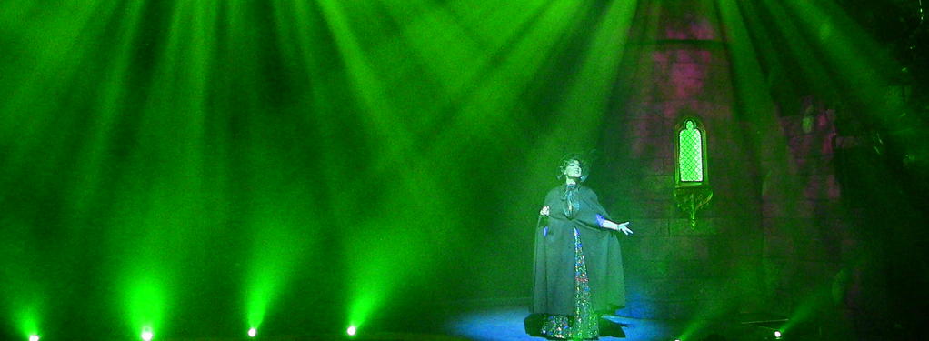 Photograph from Beauty &amp; The Beast - lighting design by Pete Watts