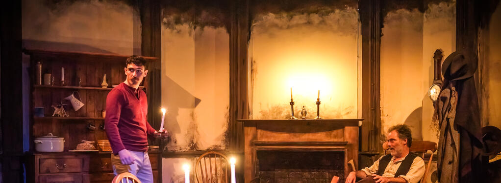 Photograph from Birthright - lighting design by CatjaHamilton