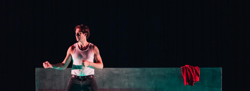 Photograph from In The Name of the Son - lighting design by James McFetridge
