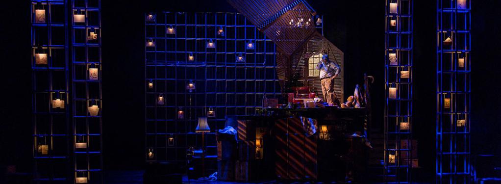 Photograph from The Last Tango - lighting design by James Whiteside