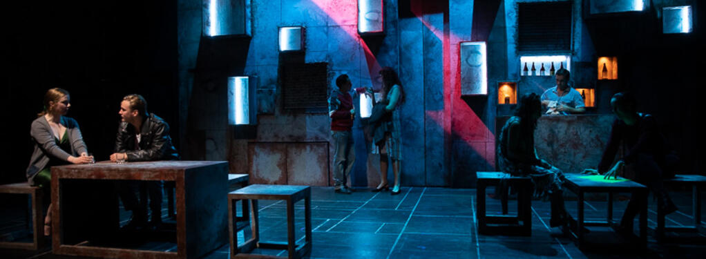Photograph from Machinal - lighting design by Kevin_Murphy