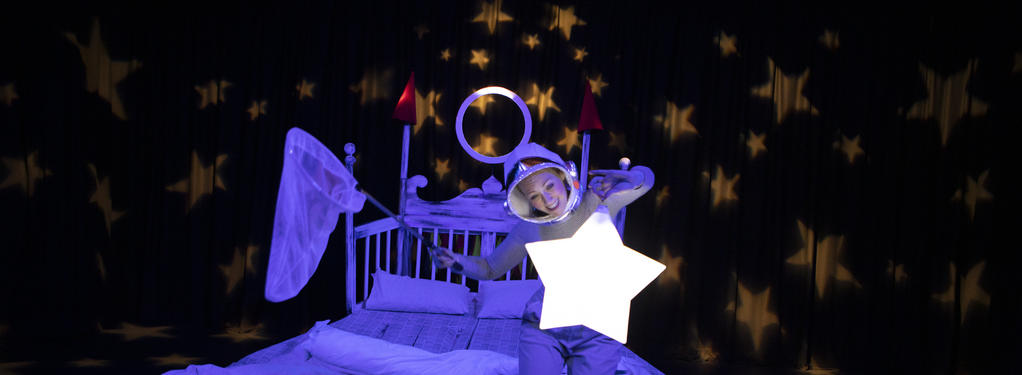 Photograph from The Bed - lighting design by Sherry Coenen