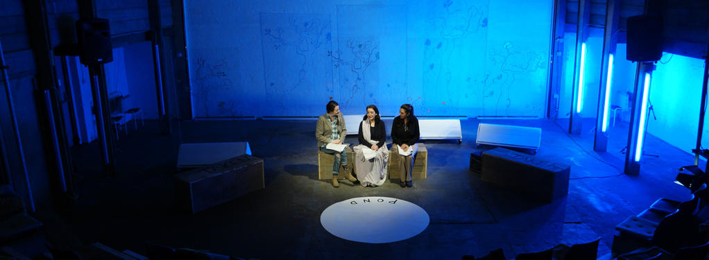 Photograph from Made Visible - lighting design by Marty Langthorne