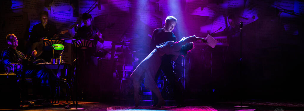 Photograph from Magic Moments - lighting design by Archer
