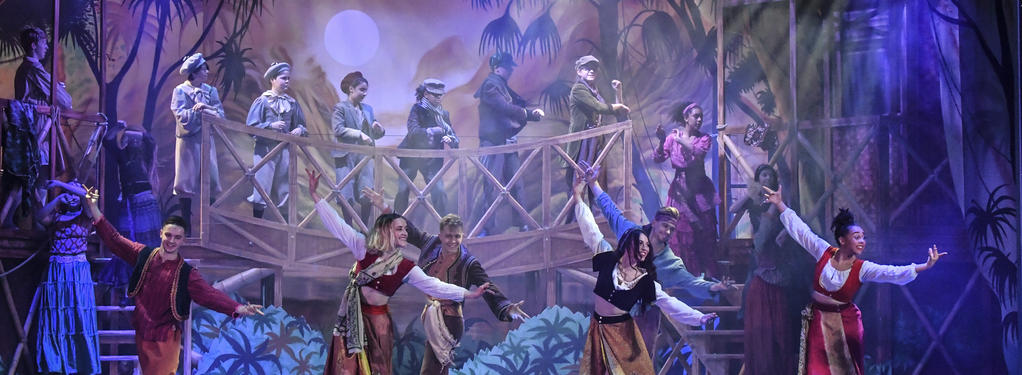 Photograph from Peter Pan - lighting design by RaefnW