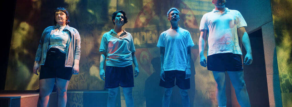 Photograph from After The Act - lighting design by JoeUnderwoodLX