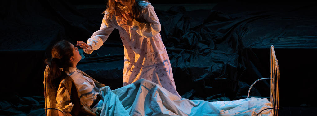 Photograph from Picnic at Hanging Rock - lighting design by Matthew Swithinbank
