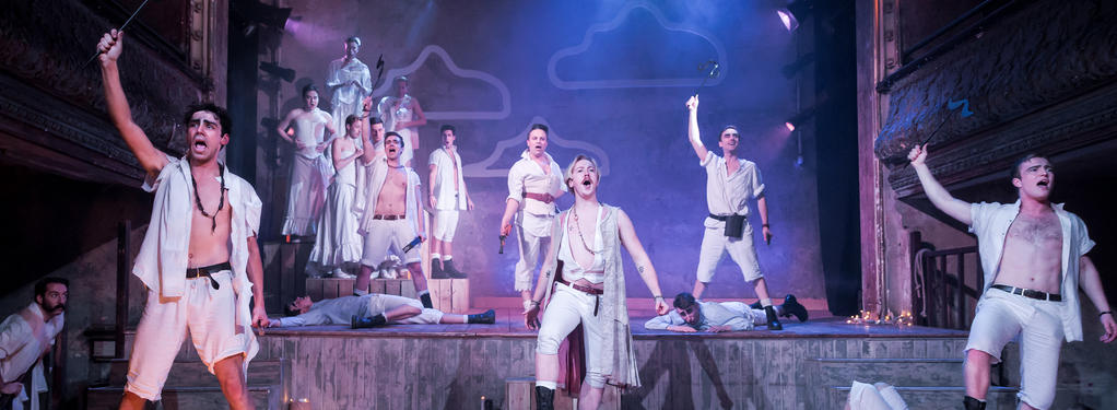 Photograph from The Pirates of Penzance - lighting design by Ben Bull