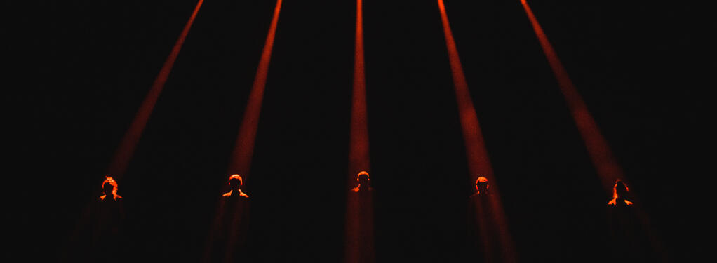Photograph from Black Waters - lighting design by KJohnson