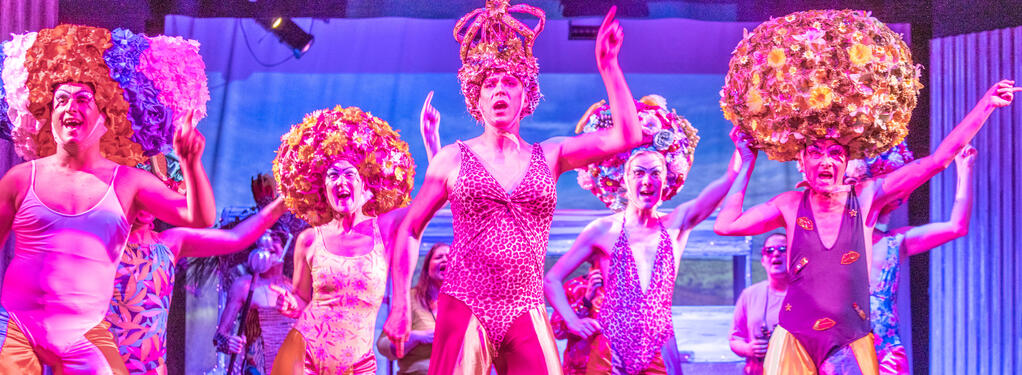 Photograph from Priscilla Queen of the Desert - lighting design by john leventhall