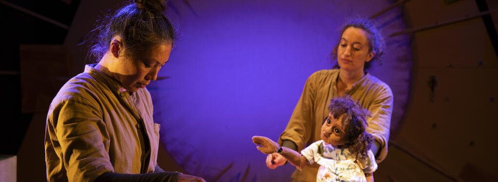 Photograph from There’s a Rang-Tan in my Bedroom & Other Stories - lighting design by Sherry Coenen