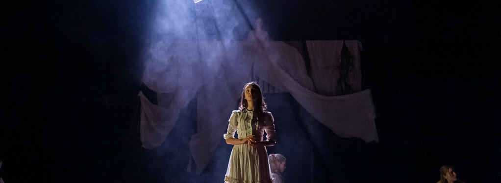 Photograph from Yerma - lighting design by Christopher Mould