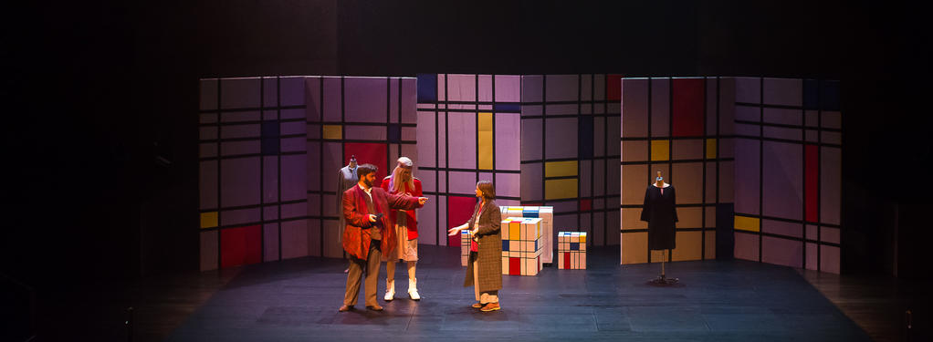 Photograph from Twelfth Night - lighting design by Edward Saunders