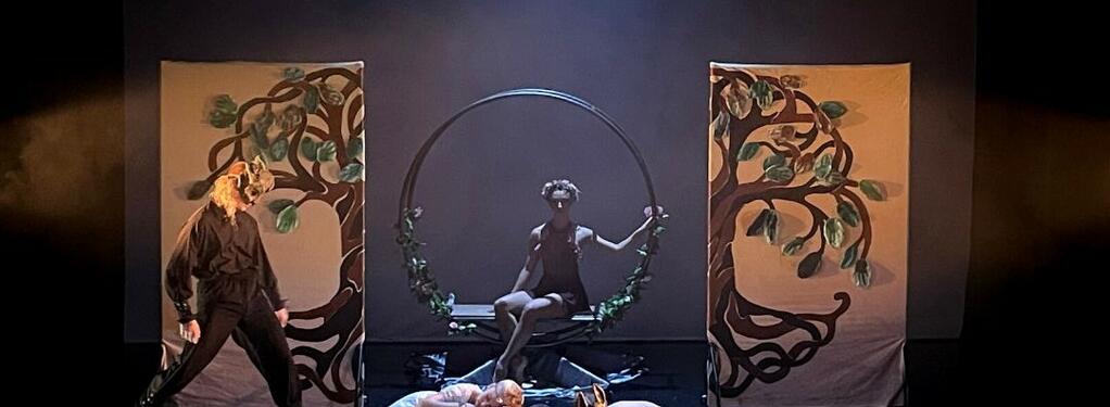 Photograph from Beauty and the Beast - lighting design by Claire Childs