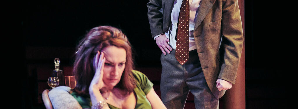Photograph from Who's Afraid of Virginia Woolf? - lighting design by Chris Swain