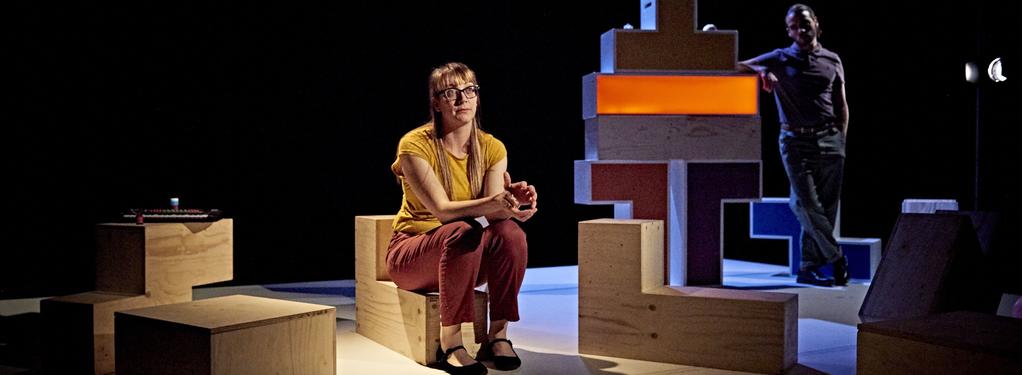 Photograph from The Terrible Things I&#039;ve Done - lighting design by Katy Morison