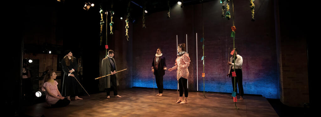 Photograph from As You Like It - lighting design by robertoesquenazi