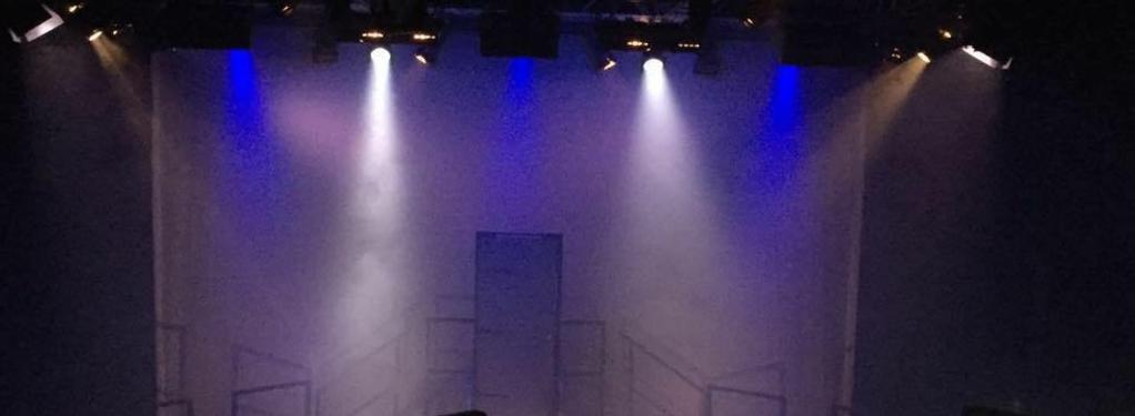 Photograph from The Castle - lighting design by Jason Addison
