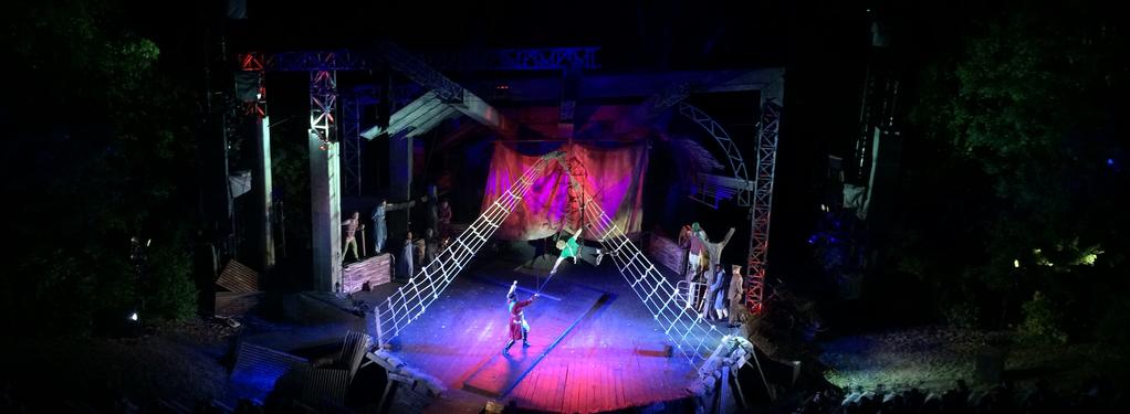 Photograph from Peter Pan - lighting design by Rick Fisher