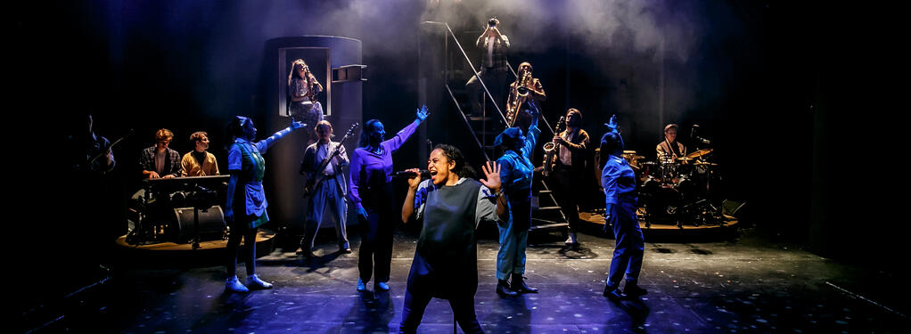 Photograph from Working (musical) - lighting design by Wjeh.Will