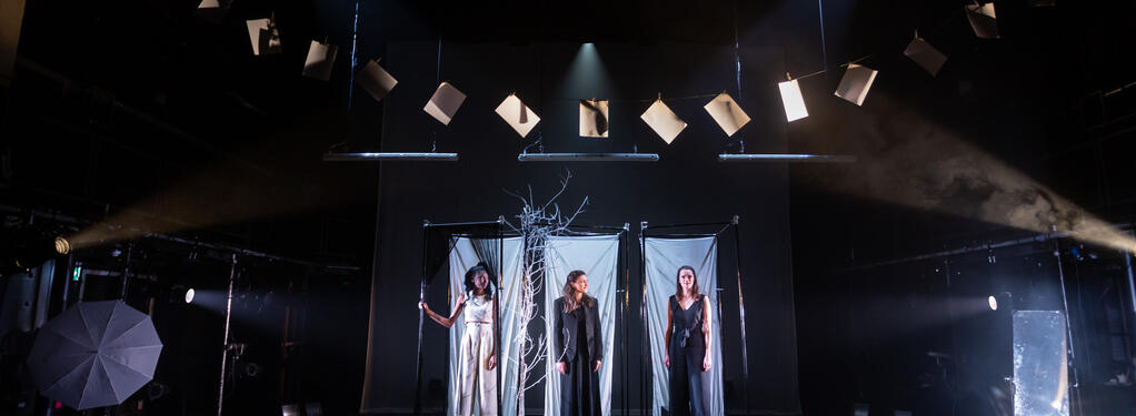 Photograph from Three Sisters - lighting design by alexforey