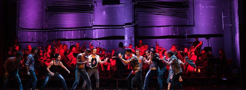 Photograph from West Side Story - lighting design by alinpopa