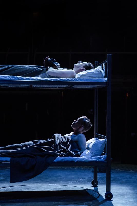 Photograph from The Night Watch - lighting design by Elliot Griggs