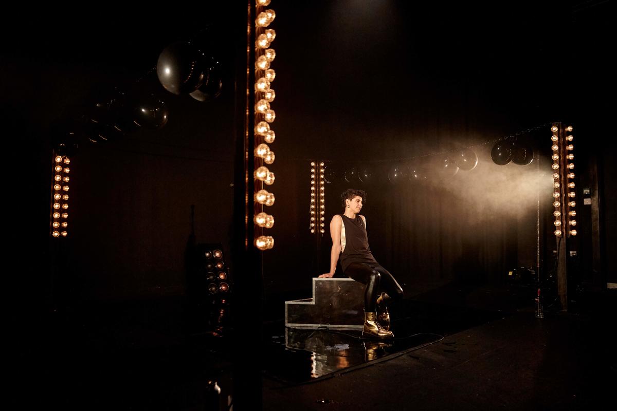 Photograph from TORCH - lighting design by Zoe Spurr