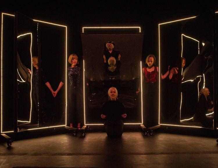 Photograph from The Disappearing Act - lighting design by Louise Gregory