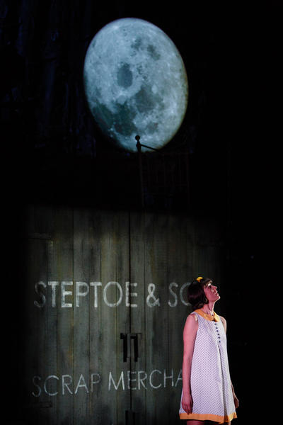 Photograph from Steptoe and Son - lighting design by Malcolm Rippeth
