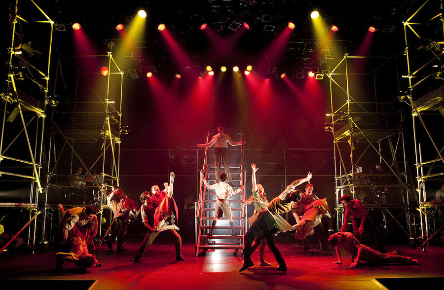 Photograph from Tommy - lighting design by Simon Wilkinson