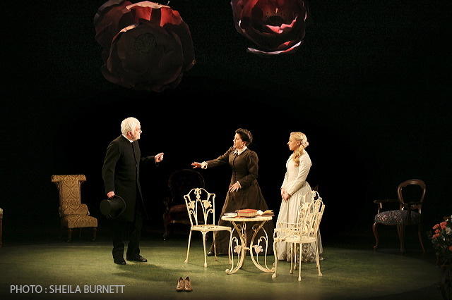 Photograph from The Importance of Being Earnest - lighting design by Andy Grange