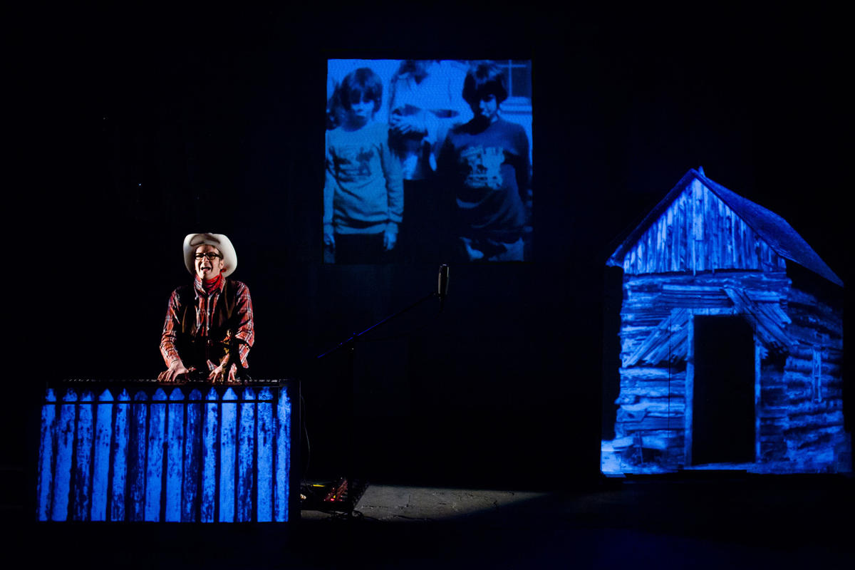 Photograph from Black River Falls - lighting design by Marty Langthorne