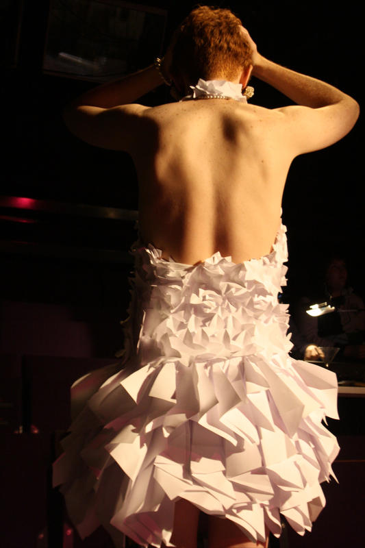 Photograph from Boy In A Dress - lighting design by Charlie Morgan Jones