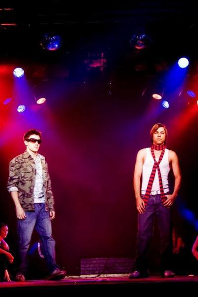 Photograph from Fashion Show 2006 - lighting design by Jonathan Haynes