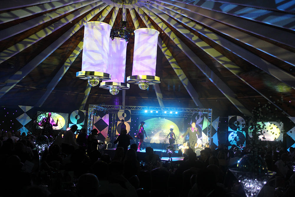 Photograph from Water Aid 2013 - lighting design by Jason Salvin
