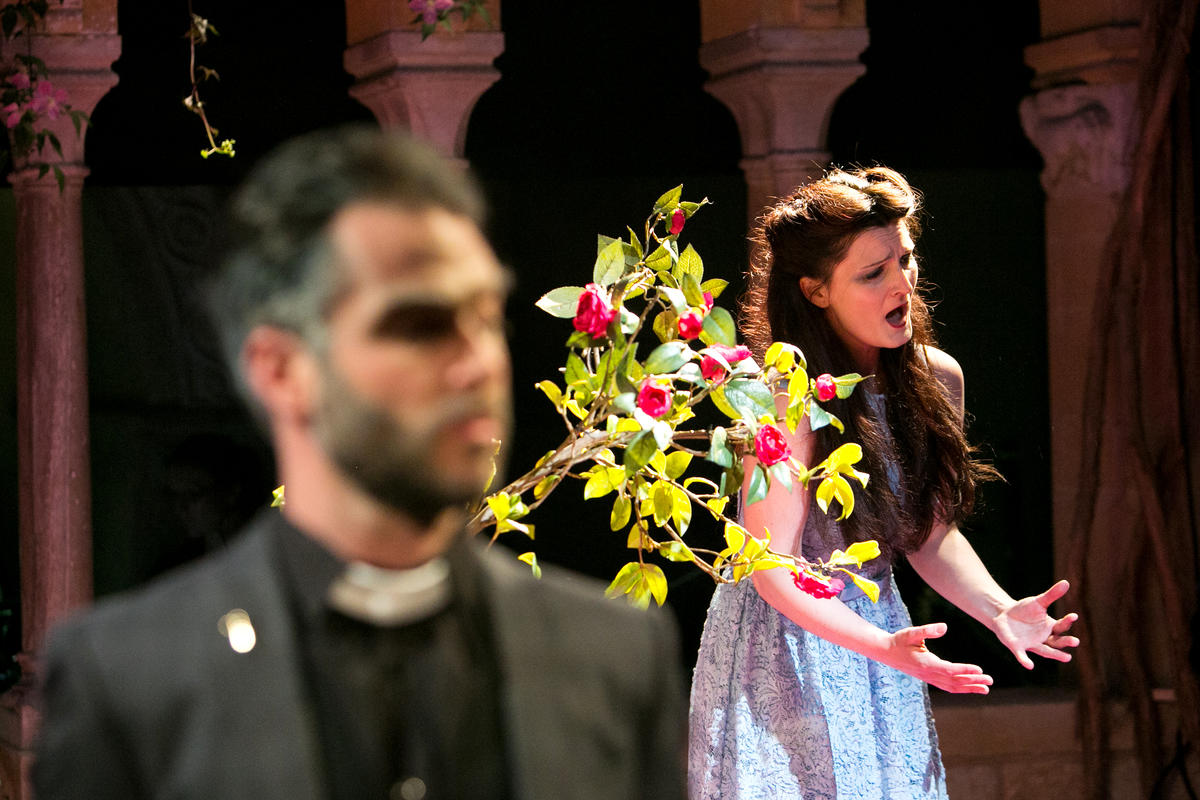 Photograph from La Traviata - lighting design by Charlie Lucas