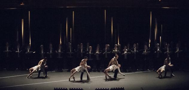 Photograph from Concert Danse - lighting design by Pete Watts