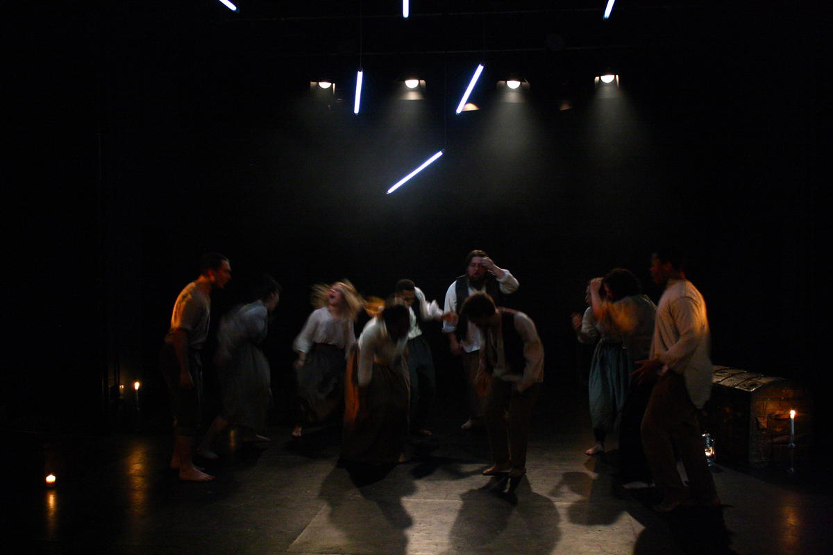 Photograph from Musicality - lighting design by Kiaran Kesby