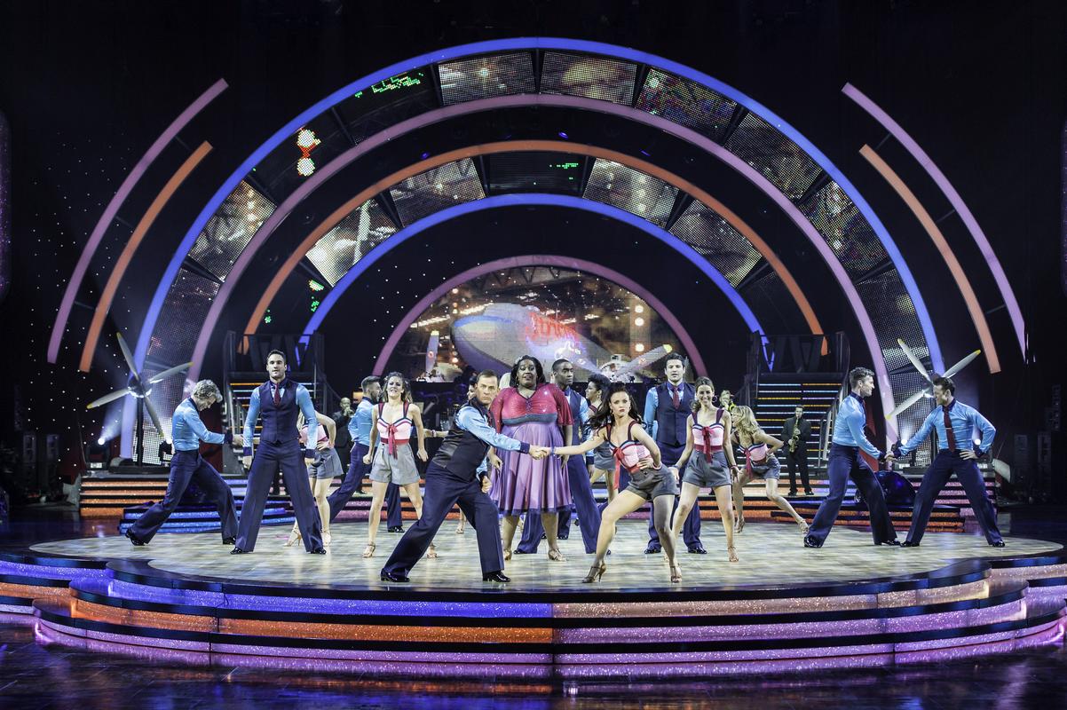 Photograph from Strictly Come Dancing Arena Tour - lighting design by Richard Jones