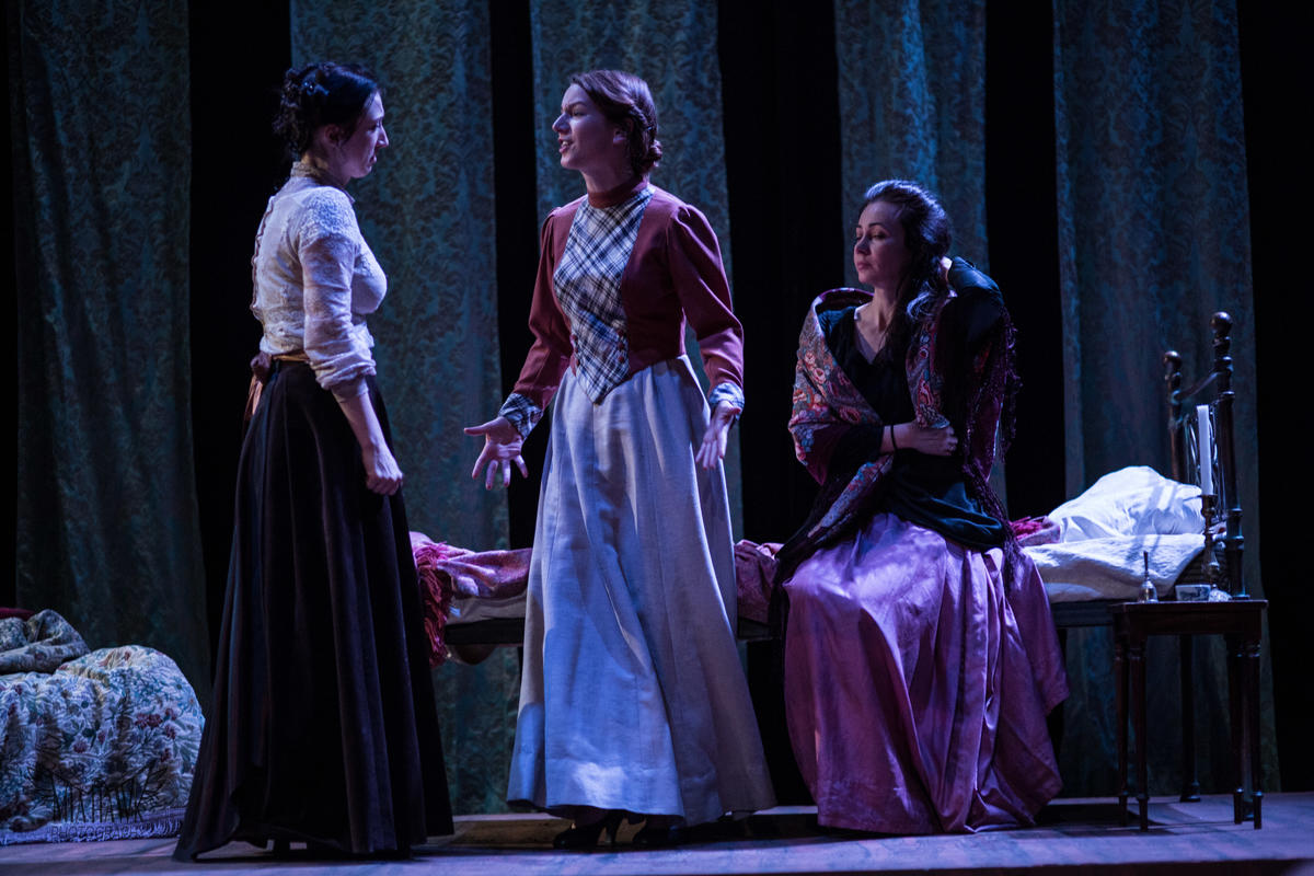 Photograph from The Three Sisters - lighting design by Amy Mae