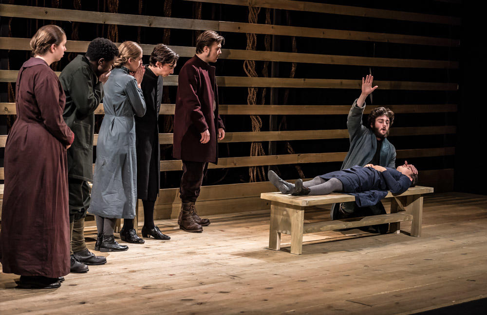 Photograph from The Crucible - lighting design by CNeedle1