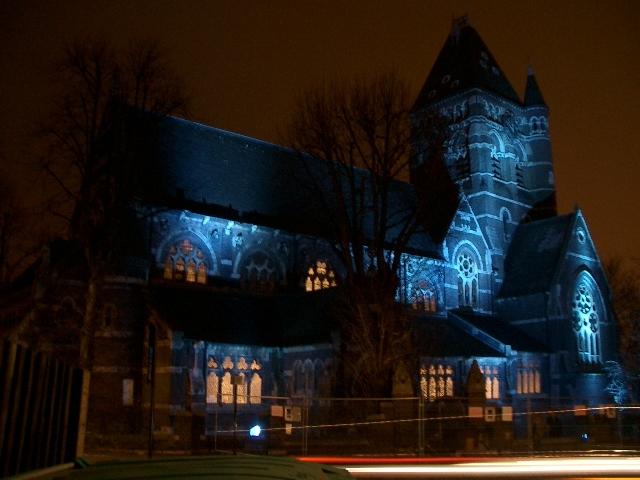 Photograph from St Stephen’s Church Project - lighting design by Azusa Ono