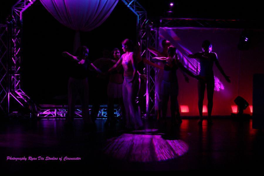 Photograph from Copacobana - lighting design by Andy Webb