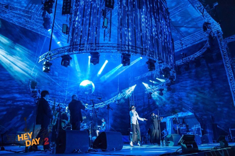 Photograph from Hey Day Festival - lighting design by alinpopa