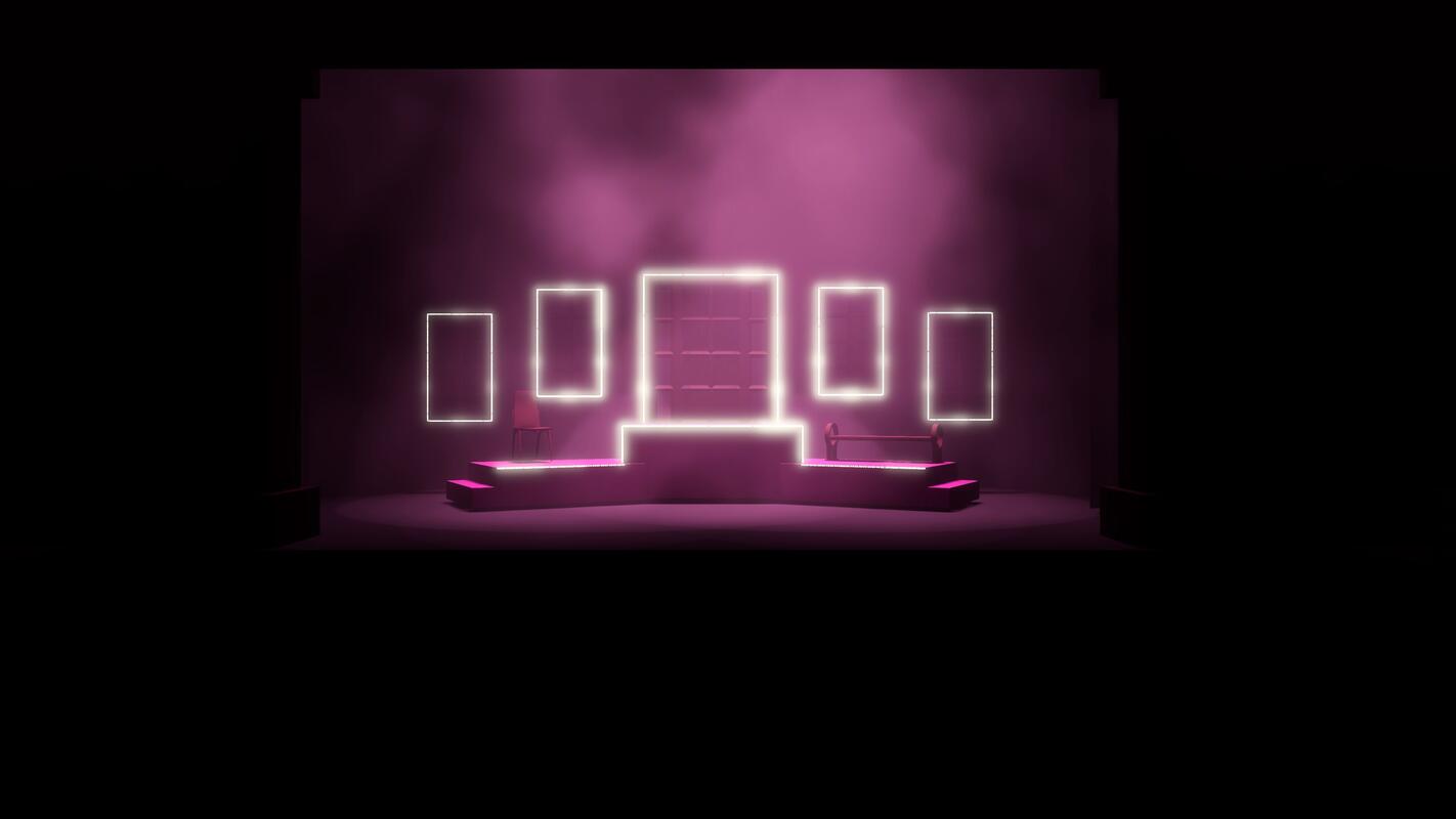 Photograph from Legally Blonde - lighting design by liamaston2699