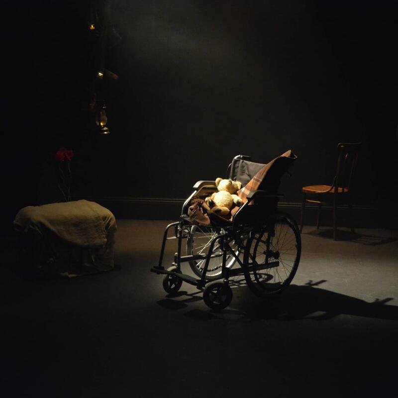Photograph from Our War - lighting design by carey.chomsoonthorn